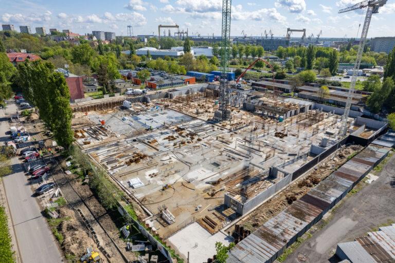 Królewicza Park Szczecin – Kompleksowa hydroizolacja płyty fundamentowej i ścian